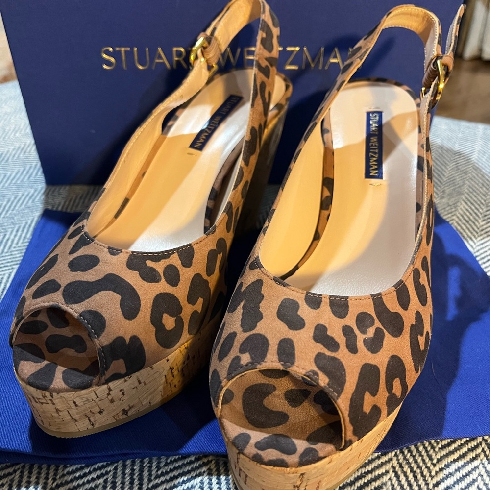 Stuart Weitzman Jean Slingback Wedge